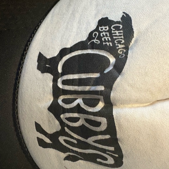 Chic Cubby's Black and White Trucker Hat - Picture 2 of 3